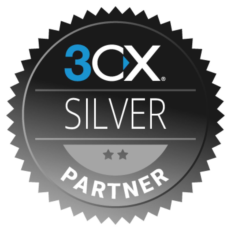 3cx partner badge silver